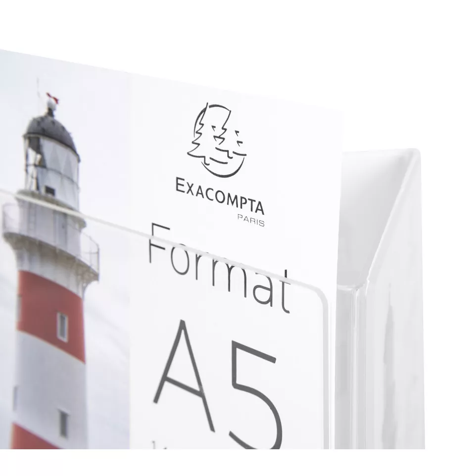 Triangle Stand up sign holder A5...