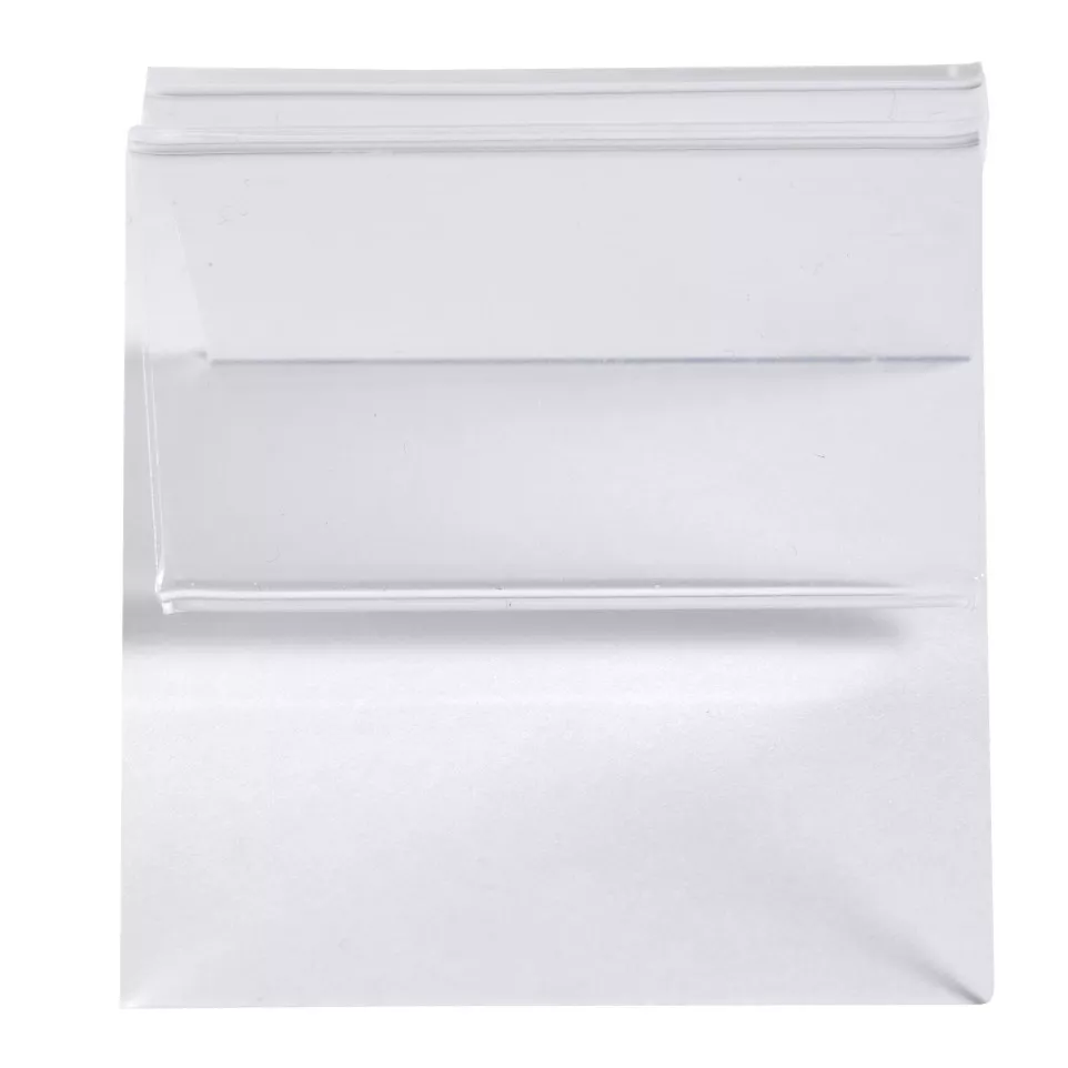 Porte-carte clip L100mm/ Pce