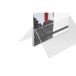Clip kaarthouder maa-t M (breedte 100 mm)/ St.