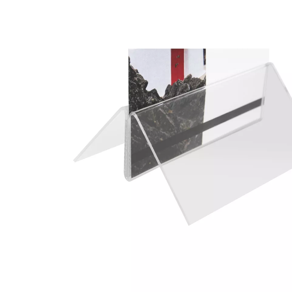 Porte-carte clip L100mm/ Pce