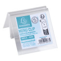 Clip kaarthouder maa-t S (breedte 50 mm)/ St.