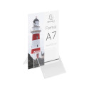 Clip kaarthouder maa-t S (breedte 50 mm)/ St.