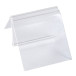 Clip kaarthouder maa-t S (breedte 50 mm)/ St.