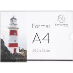 Wall sign holder A4 landscape/ Pc.