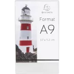 Lot de 10 porte-étiquettes A9 vertical/ Pce