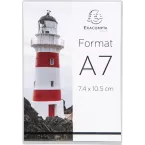 Lot de 10 porte-étiquettes A7 vertical/ Pce