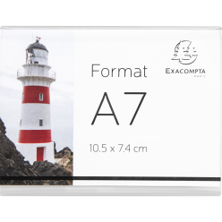 Pak 10 labelhouders-105x74 horizontaal/ St.