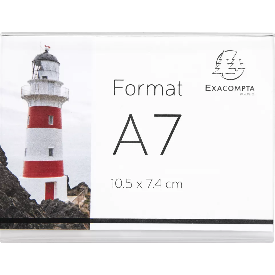 Pack 10 label holders 105x74 A7...