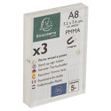 Set of 3 sign holders with magnetic closure A8/ Pc.