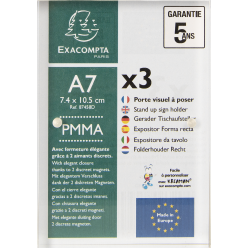 Set of 3 sign holders with...