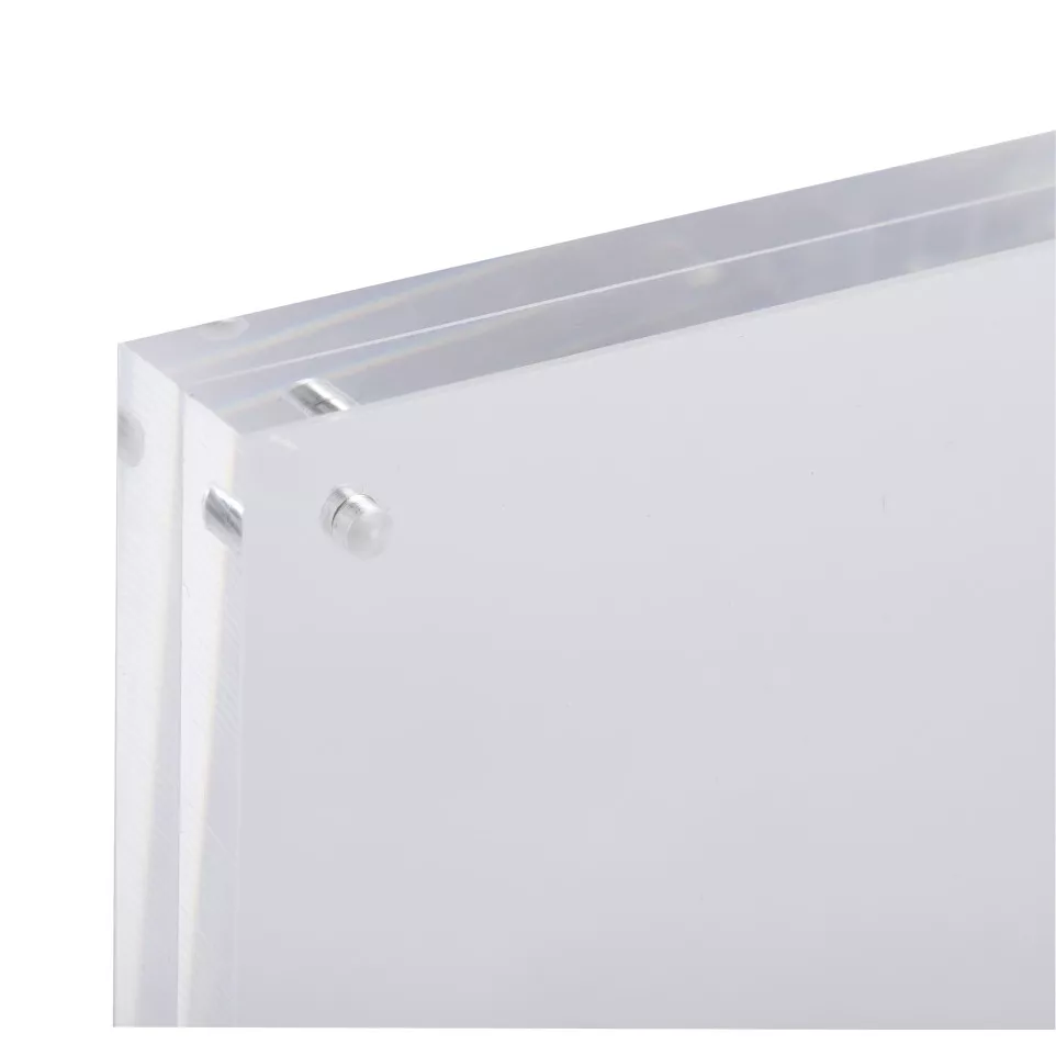 Stand up sign holder magneted closure...