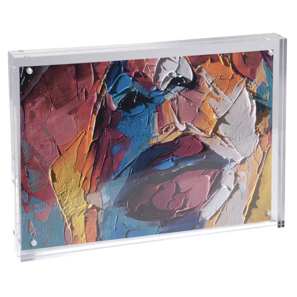 Stand up sign holder magneted closure...