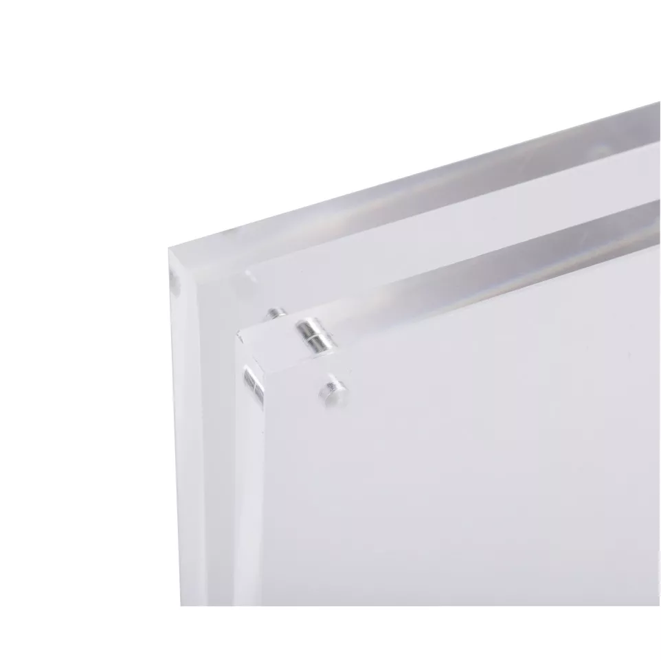 Stand up sign holder magneted closure...