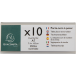 Lot de 10 chevalets double face horizontal A7/ Pce