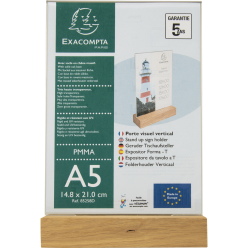 Folderhouder A5 vert-icaal...