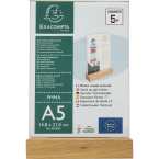 Porte-visuel avec socle en...