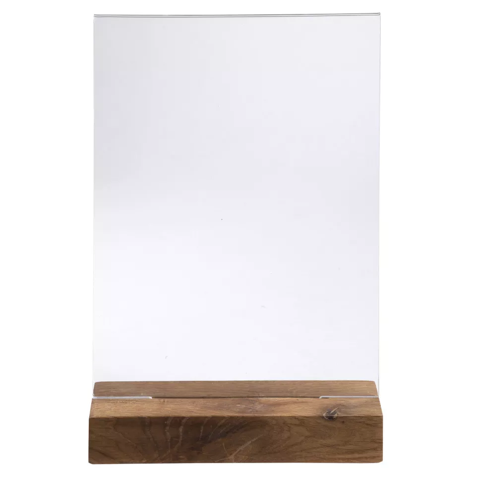 Folderhouder A5 vert-icaal houten...