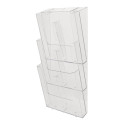 WALL RACK A4 PORTRAIT (3) clear/ Pc.