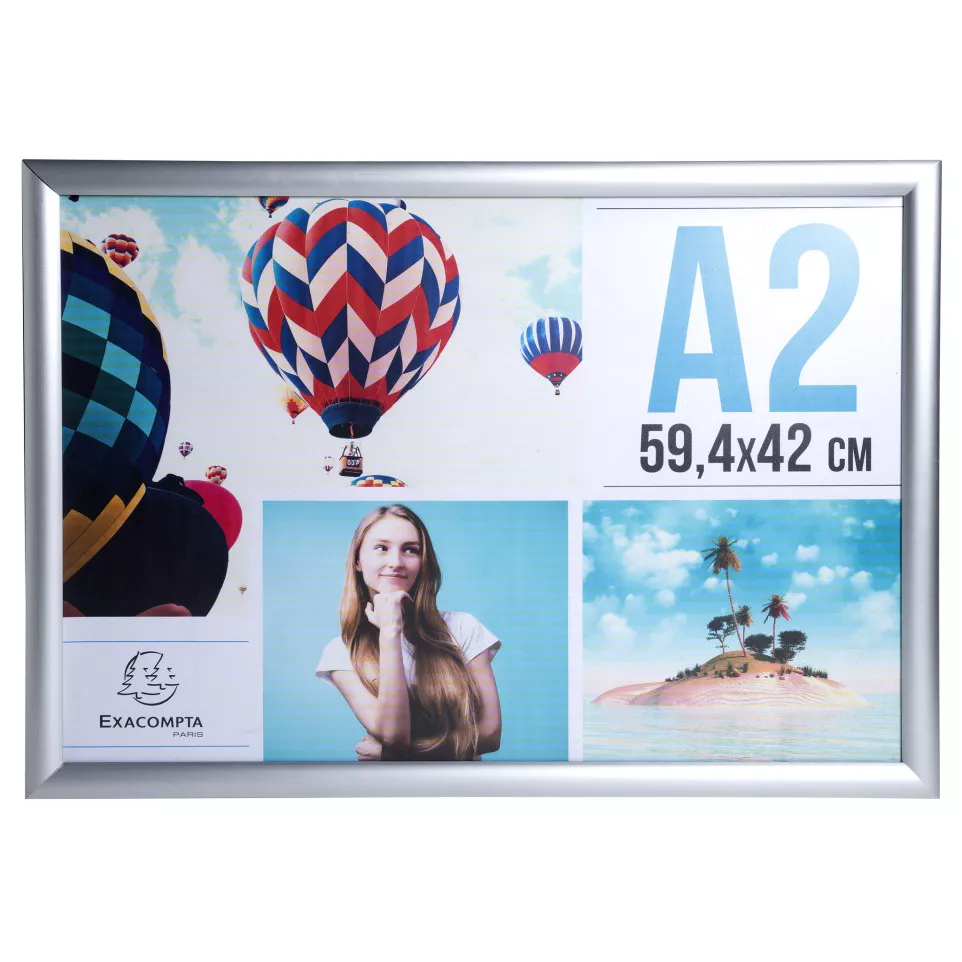 Wall snap frame poster holder alumin....