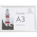 Cadre photo mural aluminium A3/ Pce
