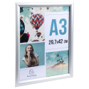 Cadre photo mural aluminium A3/ Pce