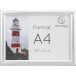 Cadre photo aluminium A4/ Pce