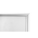 Wand poster lijst A4- aluminium/kristal/ St.