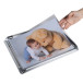 Wand poster lijst A4- aluminium/kristal/ St.