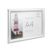 Wand poster lijst A4- aluminium/kristal/ St.