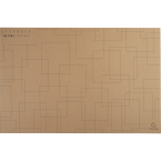 Deskmat rig cardboard...