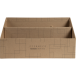 Trieur vertical / porte lettres 3 compartiments carton Eterneco/ Pce