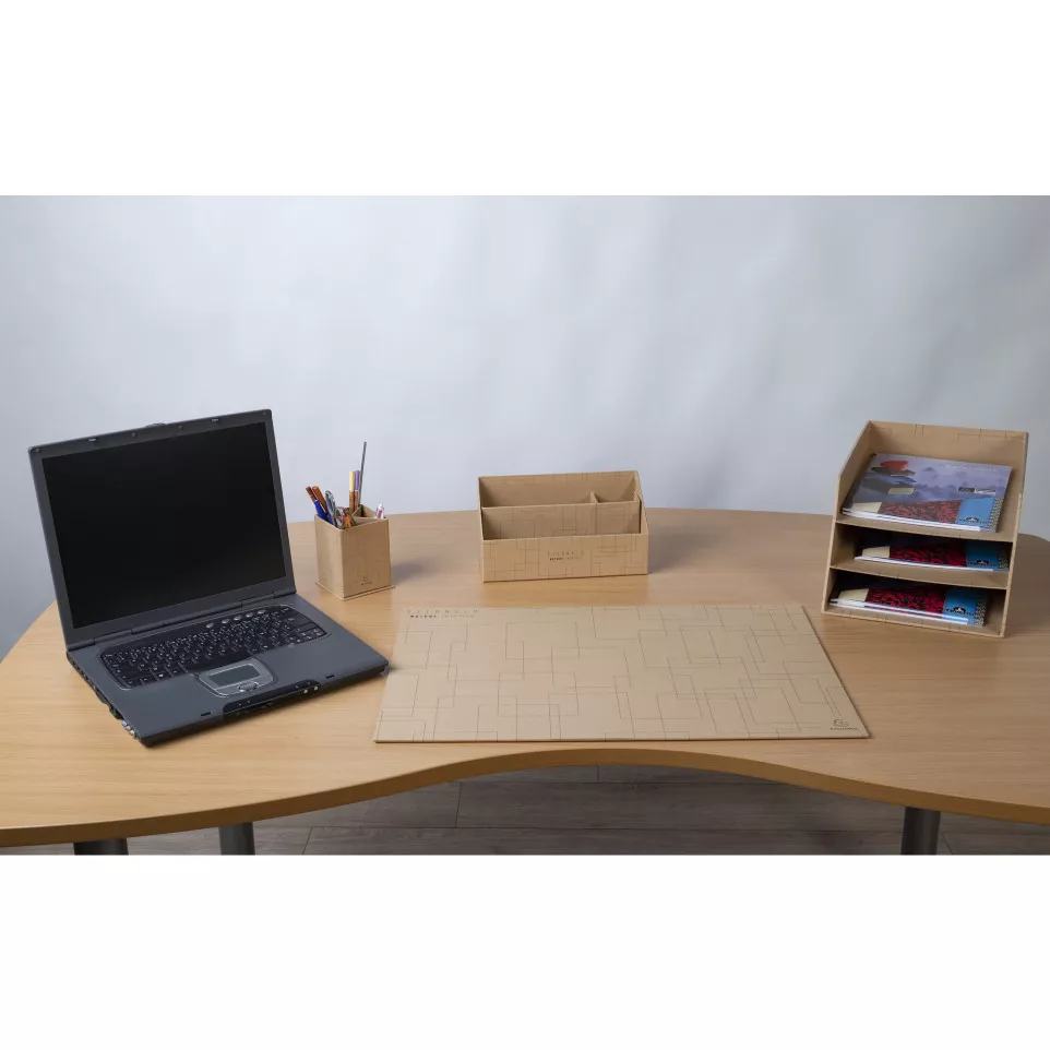 Squared pen-holder 4 comp. Eterneco/ Pc.