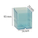 PEN-CUBE Pennenhoud-Chromlin turkoois tr/ St.