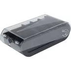 Card index/FlashCards box A8 black/clear/ Pc.