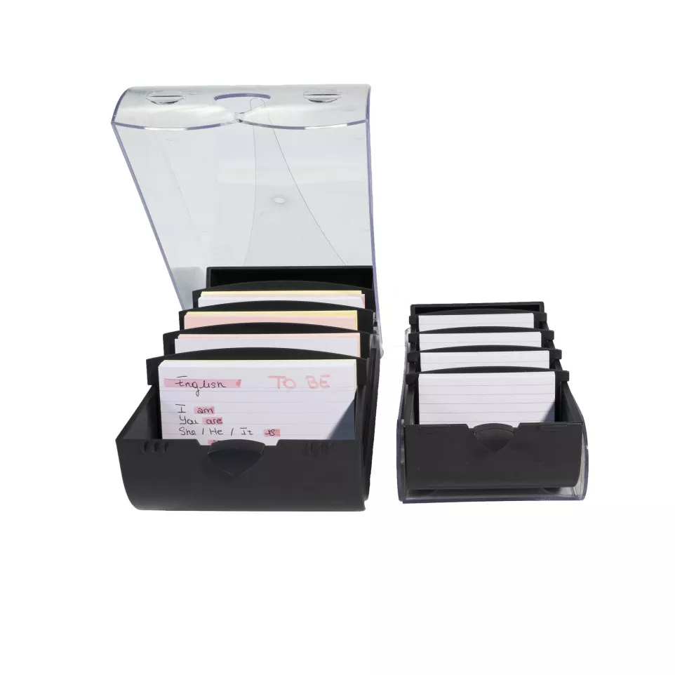 Card index/FlashCards box A8...