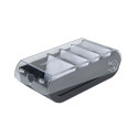 Card index/FlashCards box A8 black/clear/ Pc.