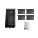Card index/FlashCards box A7 black/clear/ Pc.