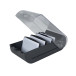 Card index/FlashCards box A7 black/clear/ Pc.