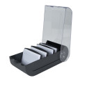 Card index/FlashCards box A7 black/clear/ Pc.