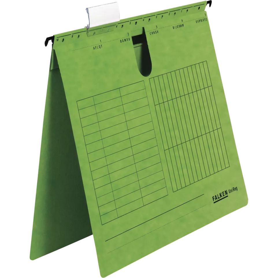 Hangmap A4 groen-/ St.