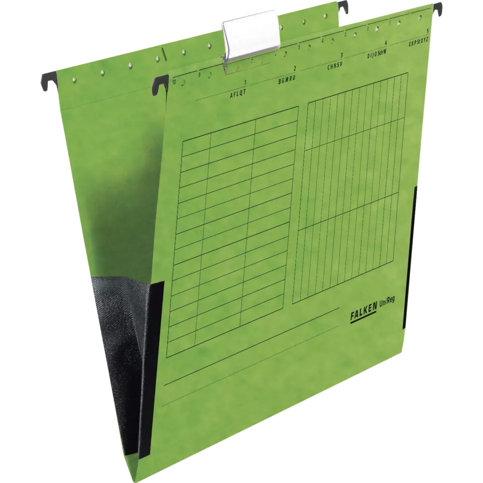 Hangmap A4 groen-/ St.