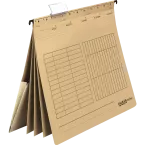 Hangmap Multiple A4-3 tabbladen bruin/ St.