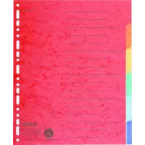 A4+ 10 position dividers made of recycled card/ Pc.