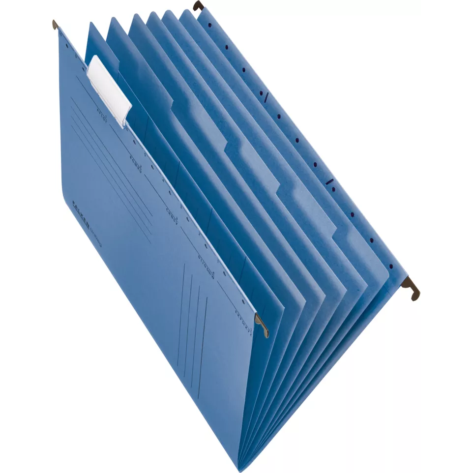 Project/Personeelsmap A4 blauw-/ St.