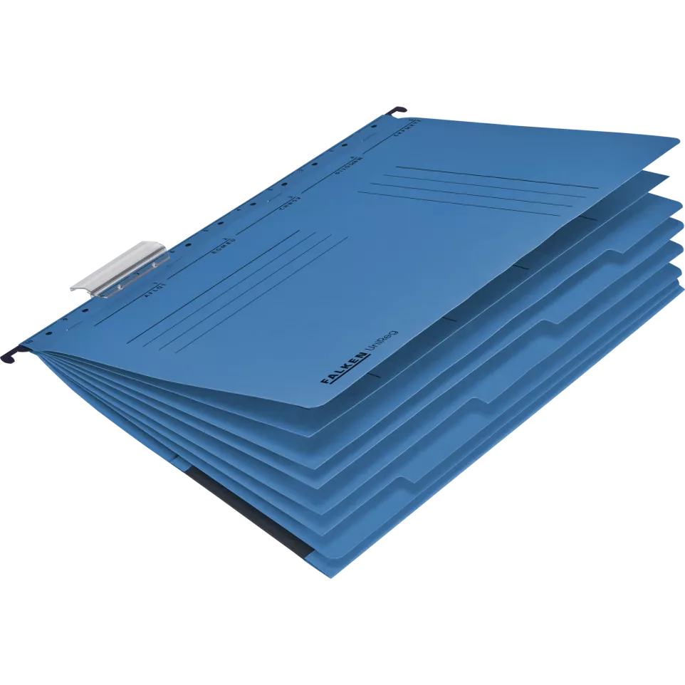 Project/Personeelsmap A4 blauw-/ St.