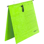 Pk 5 Hangmappen A4 groen-/ St.