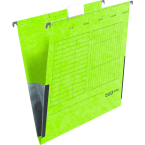 Pk 5 Hangmappen A4 groen-/ St.