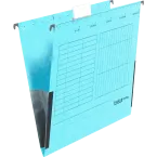 Pk 5 Hangmappen A4 blauw-/ St.
