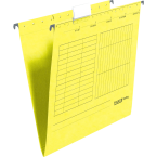 Pk 5 Hangmappen A4 geel-/ St.