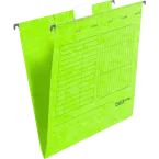 Pk 5 Hangmappen A4 groen-/ St.